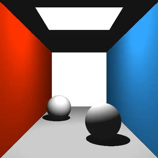 Raytracing cornell box